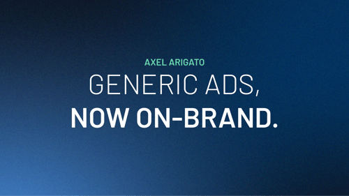 How Axel Arigato Replaced Generic Catalogue Ads With On-Brand Creative at Scale