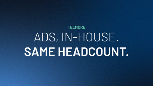 How Telmore Scaled Ad Production In-House Without Adding Headcount