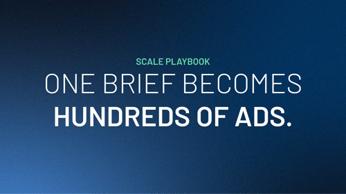 AI Scale Ad Production, A Playbook for Brands and Agencies
