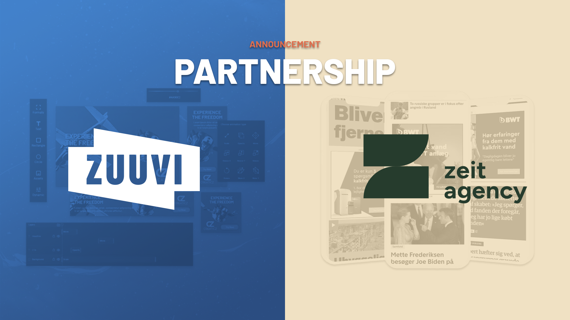 Insourcing AND Outsourcing: Zuuvi & Zeit Agency announce partnership